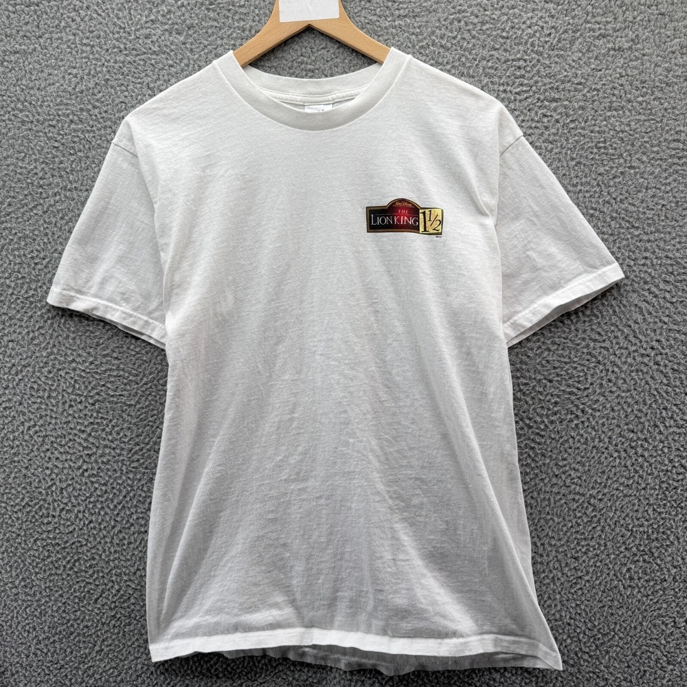 Vintage Disney Lion King 1 1/2 Promo Shirt Mens Large White